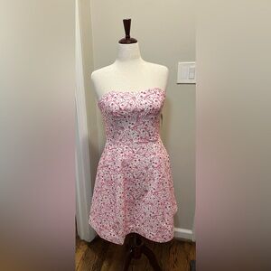 NWT Lilly Pulitzer strapless cotton dress
